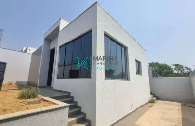 Casa com 3 quartos à venda, 83 m² por r$ 650.000 - promissão - lagoa santa/mg
