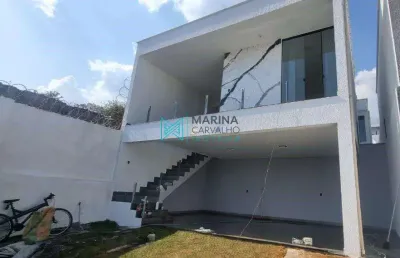 Casa com 3 quartos à venda, 140 m² por r$ 695.000 - shalimar - lagoa santa/mg
