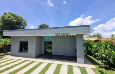Casa com 1 quarto à venda, 84 m² por r$ 1.600.000,00 - condomínio bouganville - lagoa santa/mg