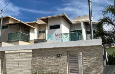 Casa com 3 quartos à venda, 220 m² por r$ 950.000 - condomínio trilhas do sol - lagoa santa/mg