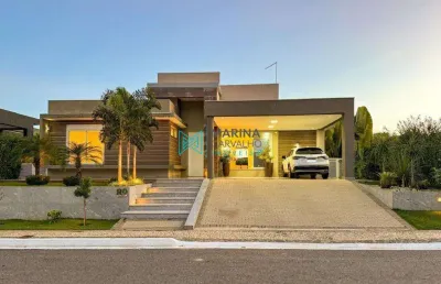 Casa com 4 quartos à venda, 320 m² por r$ 3.490.000,00- condomínio victória golf residence - lagoa santa/mg