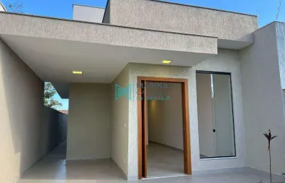Casa com 3 quartos à venda, 90 m² por r$620.000 - jardim imperial - lagoa santa/mg