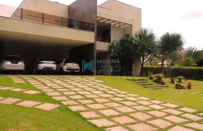 Casa com 5 quartos à venda, 443 m² por r$ 2.990.000 - morada dos pássaros - lagoa santa/mg