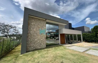 Casa com 4 quartos à venda, 330 m² por r$ 4.000.000 - condomínio victória golf residence - lagoa santa/mg