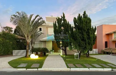 Casa com 4 quartos à venda, 463 m² por r$ 3.950.000,00 - condomínio bouganville - lagoa santa/mg