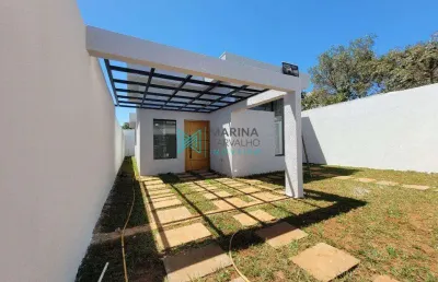 Casa com 3 quartos à venda, 94 m² por r$ 590.000 - jardim imperial - lagoa santa/mg