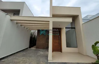 Casa com 3 quartos à venda, 90 m² por r$ 615.000 - portal do sol - lagoa santa/mg