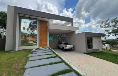 Casa com 3 quartos à venda, 240 m² por r$ 2.200.000.00 - condomínio real monte ville - lagoa santa/mg