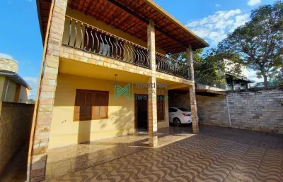 Casa com 4 dormitórios à venda, 252 m² por r$ 1.100.000,00 - lundceia - lagoa santa/mg