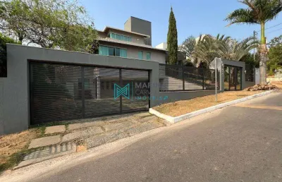 Casa com 4 quartos à venda, 380 m² por r$ 3.800.000,00 - condomínio jardins da lagoa - lagoa santa/mg