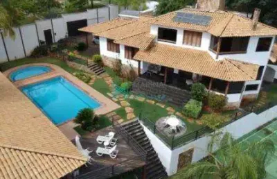 Casa com 8 dormitórios à venda, 700 m² por r$ 4.900.000,00 - morro do cruzeiro - lagoa santa/mg