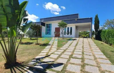 Casa com 4 quartos à venda, 232 m² por r$ 1.395.000 - condomínio estância da mata - jaboticatubas/mg