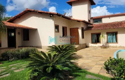 Casa com 5 quartos à venda, 320 m² por r$ 2.400.000 - condomínio vivendas - lagoa santa/mg