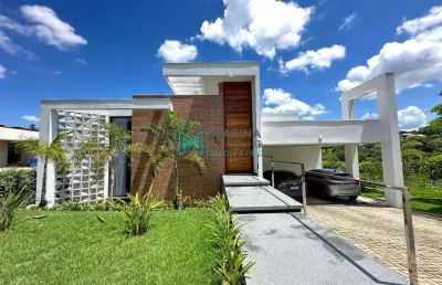 Casa com 4 quartos à venda, 241 m² por r$ 2.500.000.00 - condomínio champagne - lagoa santa/mg