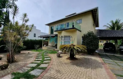 Casa com 4 quartos, 400 m² - venda por r$ 2.500.000 ou aluguel por r$ 15.998/mês - condomínio bouganville - lagoa santa/mg