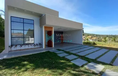 Casa com 3 quartos à venda, 211 m² por r$ 1.249.000 - condomínio vale do luar - jaboticatubas/mg
