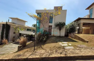Casa em condomínio à venda, 5 quartos, 2 suítes, 4 vagas, condomínio residencial mediterraneo - lagoa santa/mg