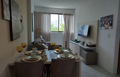 Flat novo em boa viagem - quarto separado- ótima localização