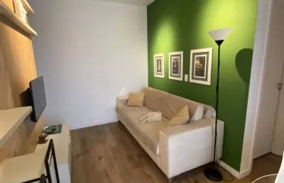 Oportunidade - lindo apartamento 2 dormitórios (1 suíte) - mobiliado