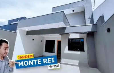 Casa com 3 quartos à venda na Rua Pioneira Luíza Davoglio Bortolatto, 100, Jardim Monte Rei, Maringá