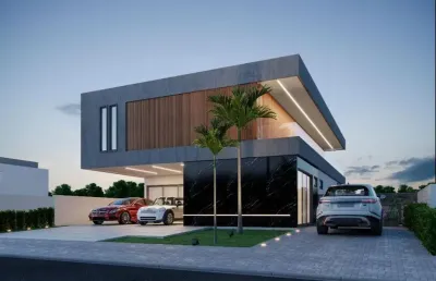 Casa em condomínio fechado com 4 quartos à venda no villas ponta de campina