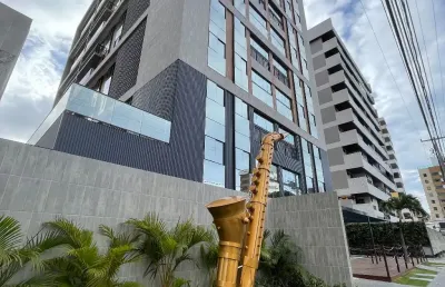 Apartamento com 2 quartos à venda no cabo branco, joão pessoa , 62 m2 por r$ 720.000