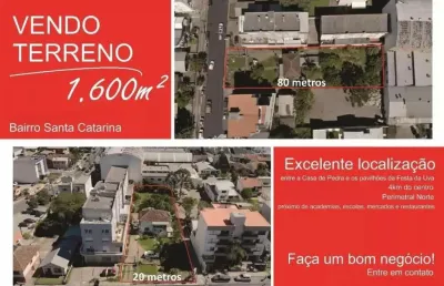 Terreno para venda  no bairro santa catarina em caxias do sul