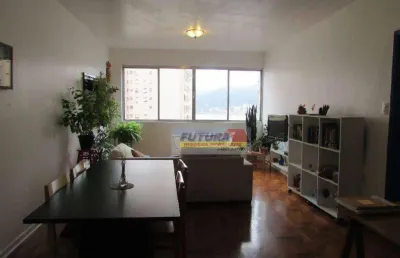 Apartamento com 2 dormitórios à venda, 113 m² - itararé - são vicente/sp