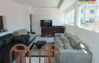 Sobrado à venda, 301 m² por r$ 1.050.000,00 - vila valença - são vicente/sp
