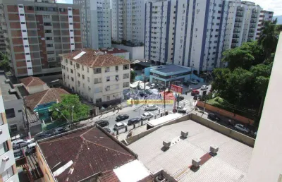 Apartamento com 2 dormitórios à venda, 115 m² por r$ 450.000,00 - gonzaguinha - são vicente/sp