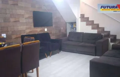 Sobrado com 3 dormitórios à venda, 65 m² por r$ 650.000,00 - japuí - são vicente/sp