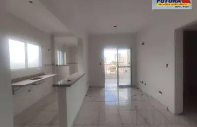 Apartamento com 2 dormitórios à venda, 62 m² por r$ 425.000,00 - vila guilhermina - praia grande/sp