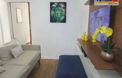 Apartamento com 1 dormitório à venda, 57 m² por r$ 315.000,00 - itararé - são vicente/sp