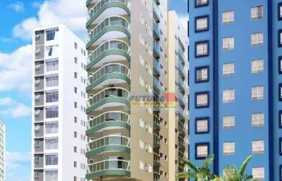 Apartamento à venda, 73 m² por r$ 613.000,00 - itararé - são vicente/sp