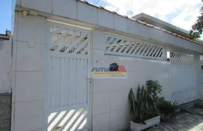 Casa com 5 dormitórios à venda, 304 m² por r$ 900.000,00 - vila melo - são vicente/sp