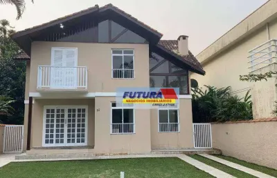 Sobrado com 5 dormitórios para alugar, 190 m² por r$ 1.500,01/dia - balneário praia do pernambuco - guarujá/sp