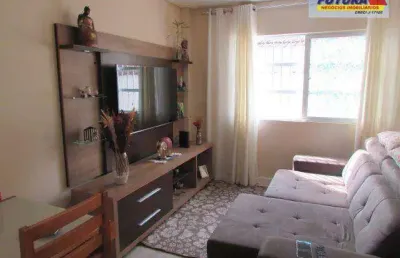 Sobrado à venda, 67 m² por r$ 280.000,00 - parque são vicente - são vicente/sp