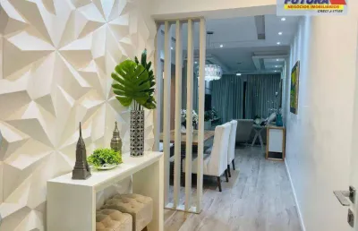Apartamento com 3 dormitórios à venda, 187 m² por r$ 980.000,00 - itararé - são vicente/sp