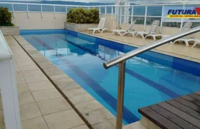Apartamento com 3 dormitórios transformado em 2 dormitórios à venda, 87 m² por r$ 549.900 - gonzaguinha - são vicente/sp
