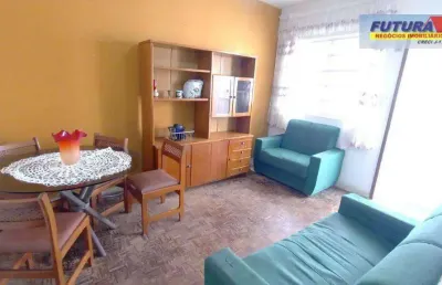 Apartamento com 2 dormitórios à venda, 54 m² por r$ 250.000,00 - itararé - são vicente/sp