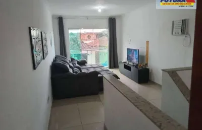 Casa com 2 dormitórios à venda, 54 m² por r$ 230.000,00 - cidade naútica - são vicente/sp