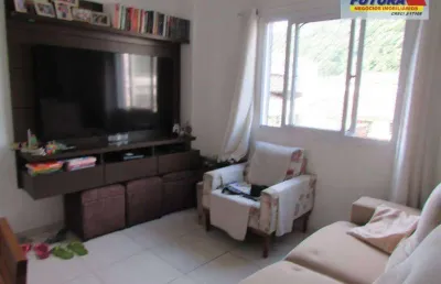Apartamento com 2 dormitórios à venda, 52 m² por r$ 280.000,00 - vila voturuá - são vicente/sp