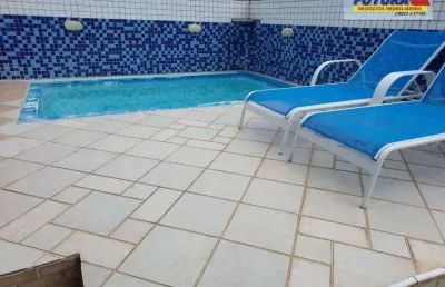 Cobertura com 3 dormitórios à venda, 165 m² por r$ 900.000,00 - itararé - são vicente/sp