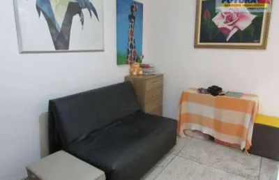 Studio com 1 dormitório à venda, 35 m² por r$ 220.000,00 - gonzaguinha - são vicente/sp