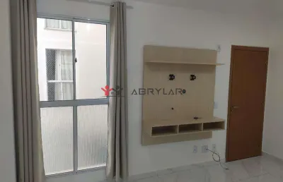 Apartamento para alugar em jundiaí, tulipas, com 2 quartos, com 45 m²