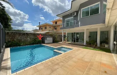 Casa à venda e para alugar em jundiaí, portal do paraíso ii, com 4 suítes, com 580 m²