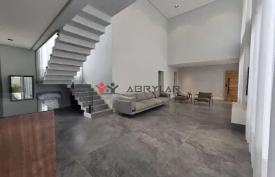 Casa à venda em jundiaí, caxambu, com 5 suítes, com 497 m², terras do caxambú