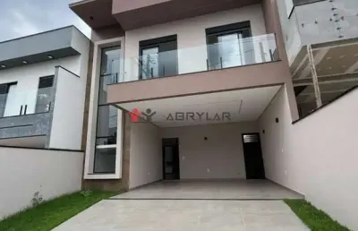 Sobrado à venda em jundiaí, loteamento reserva da mata, com 3 quartos, com 167 m², reserva da mata