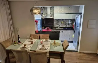 Apartamento à venda em jundiaí, bosque dos jacarandás, com 2 quartos, com 60 m², scalla convivium
