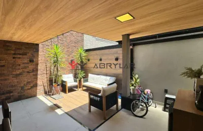 Sobrado à venda em jundiaí, jardim carolina, com 3 quartos, com 114 m², condomínio residencial thina